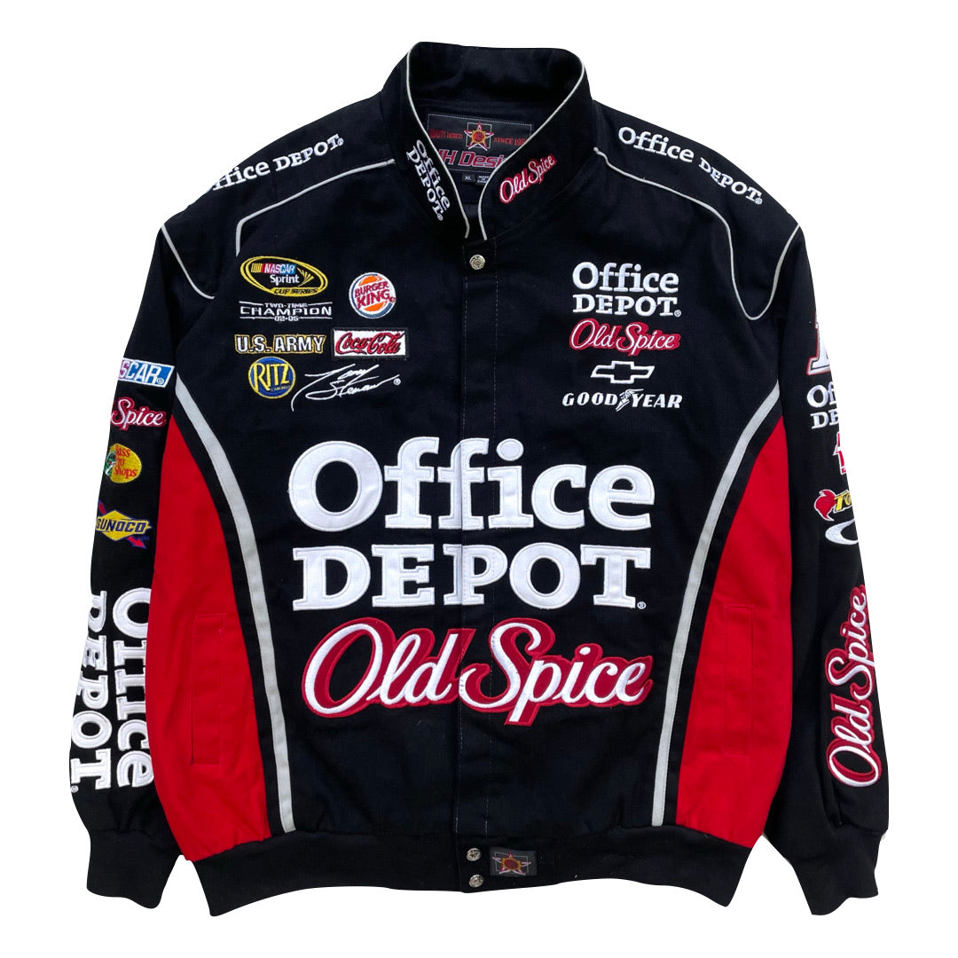 Vintage Office Depot Nascar Racing Jacket