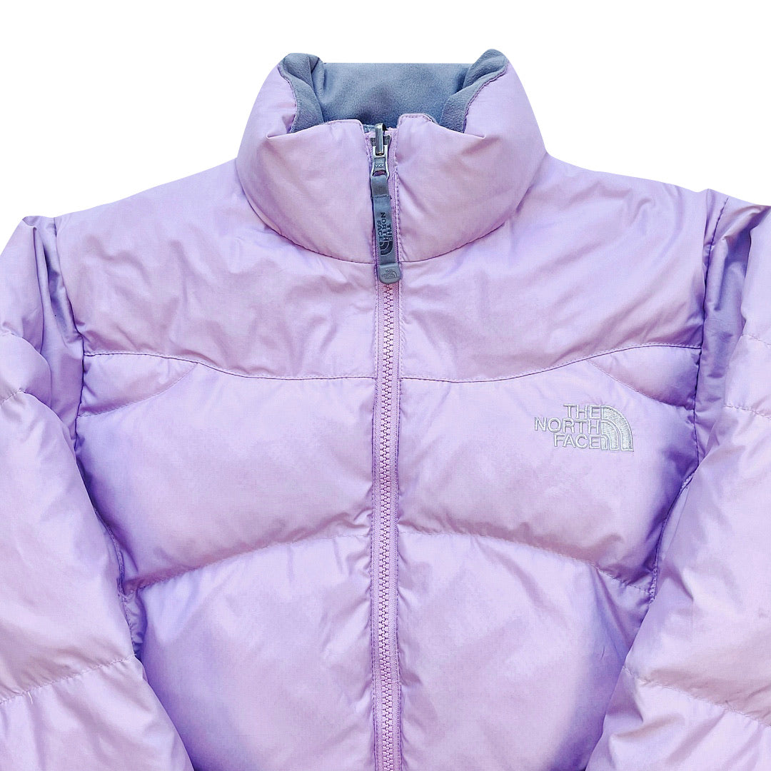 The North Face Womens Baby Pink Puffer Jacket