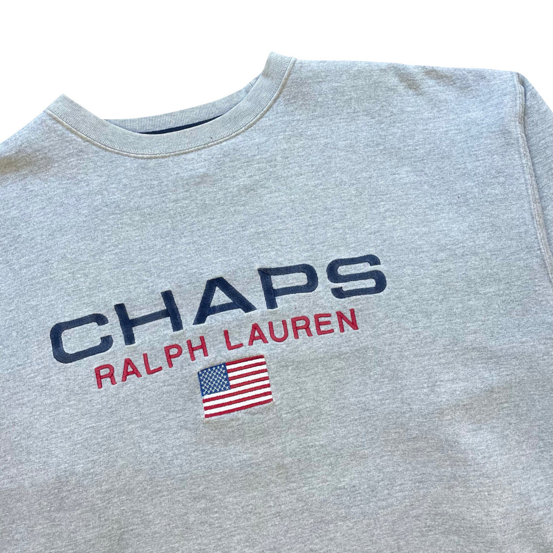 Ralph Lauren Chaps Grey Sweatshirt