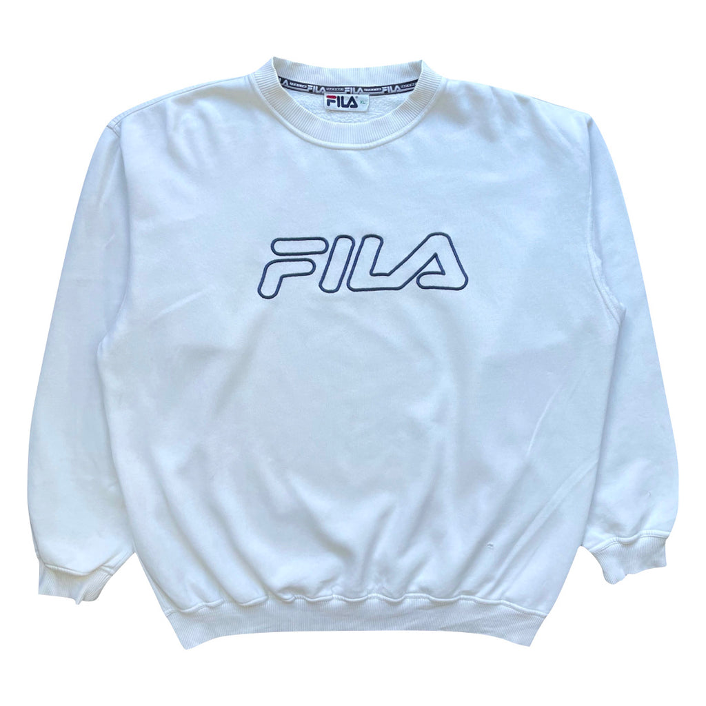 Fila White Sweatshirt