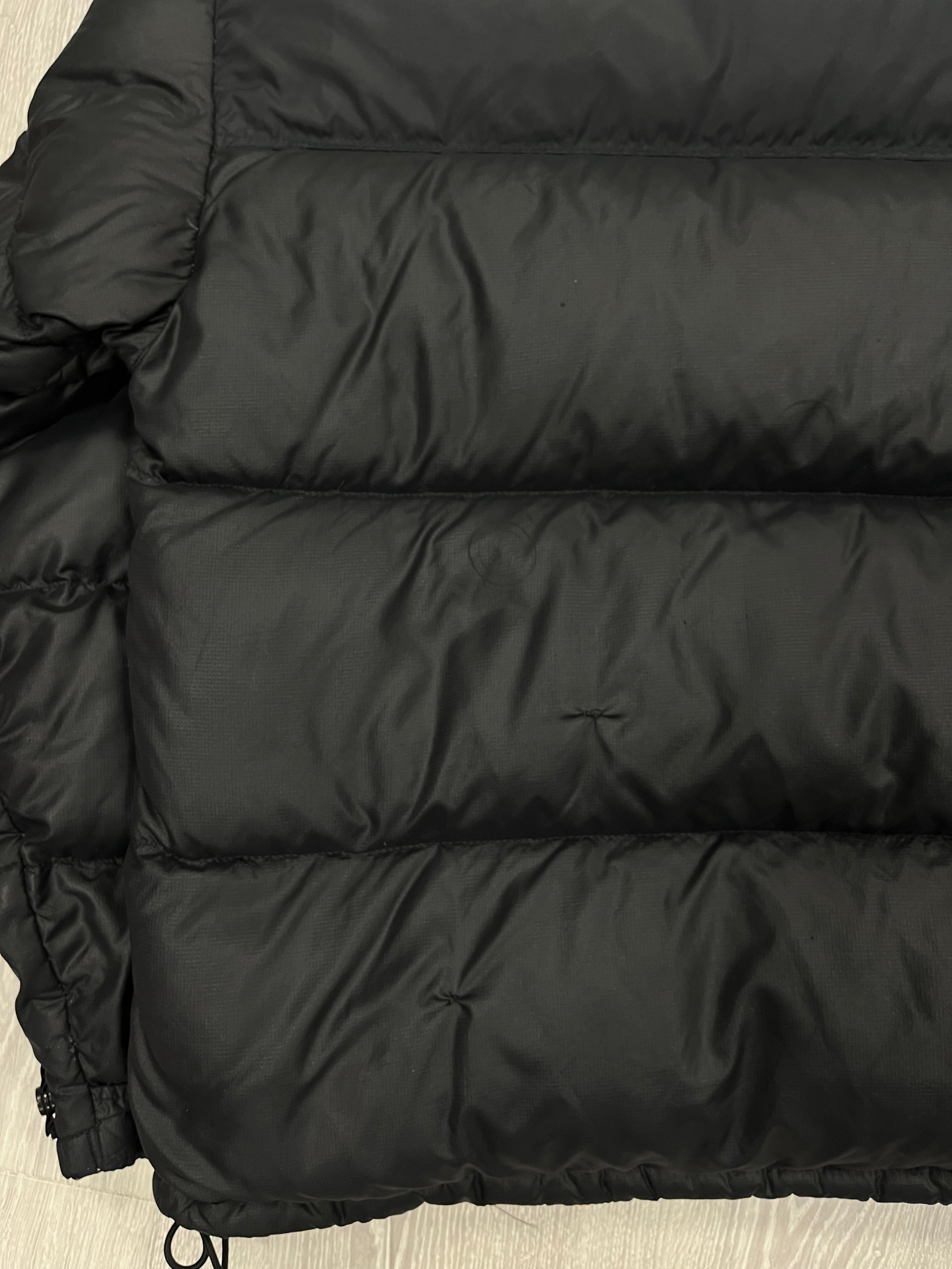 The North Face Black Puffer Jacket WITH REPAIRS