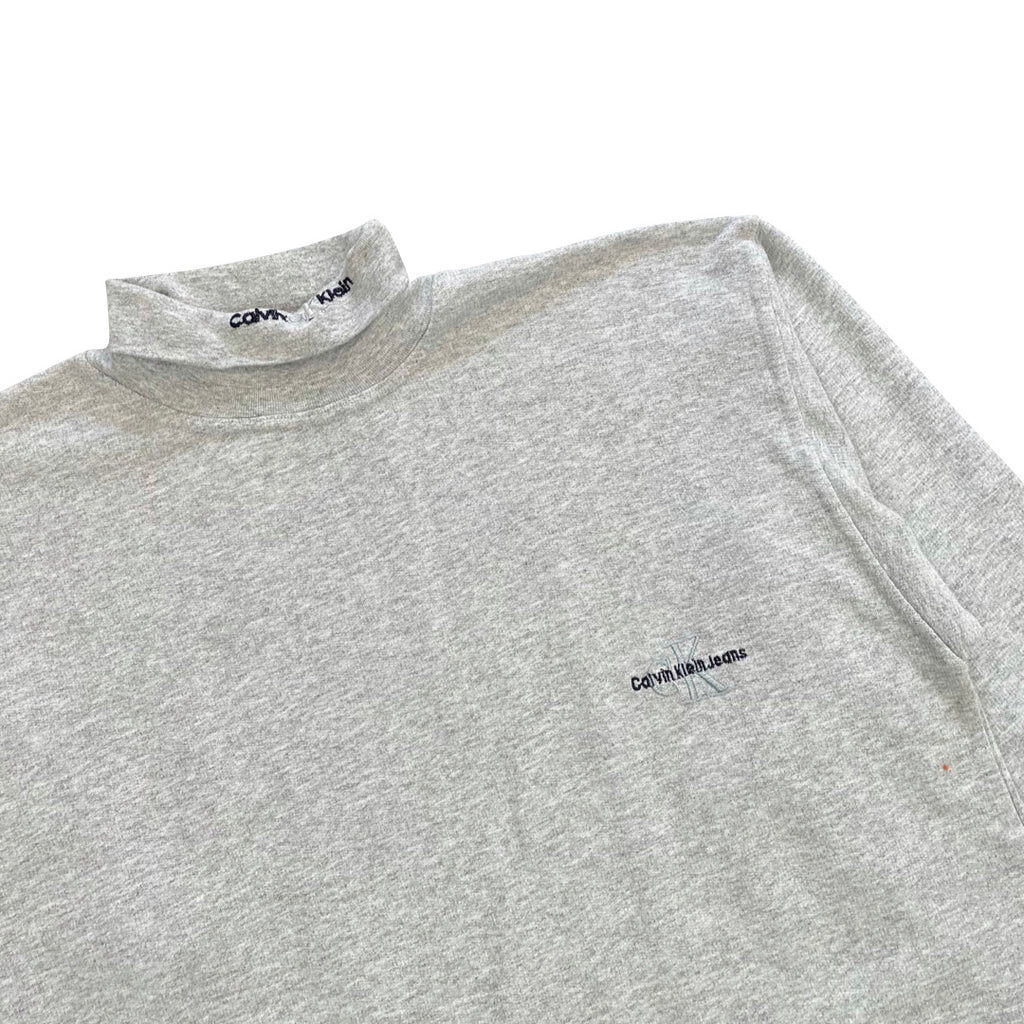 Calvin Klein Grey Rollneck Sweatshirt