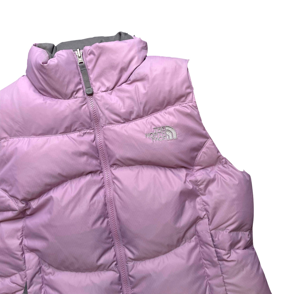 The North Face Women’s Baby Pink / Lilac Gilet Puffer Jacket