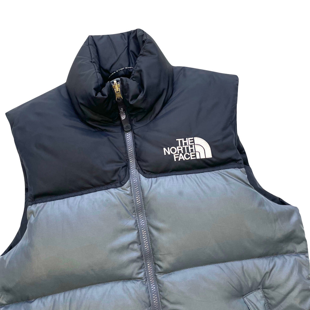 The North Face Grey Gilet Puffer Jacket