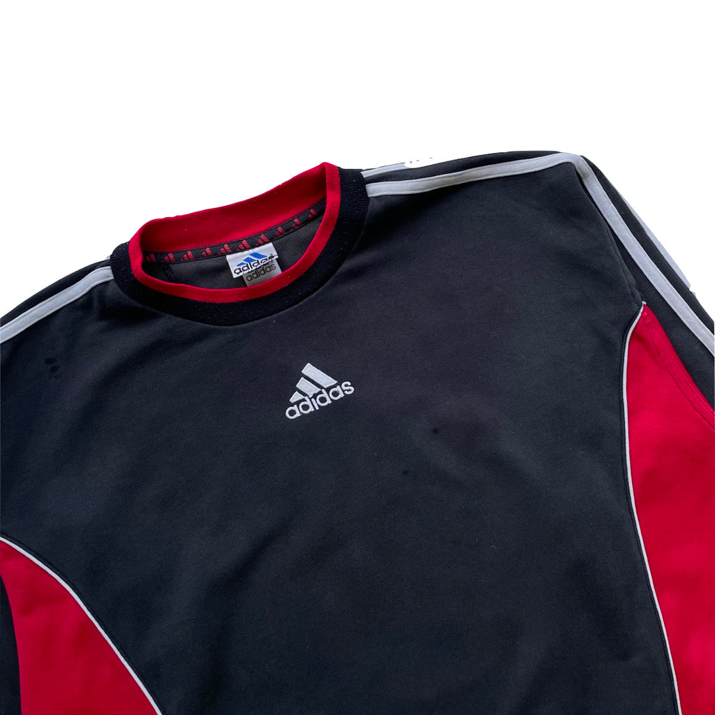 Adidas Black & Red Sweatshirt