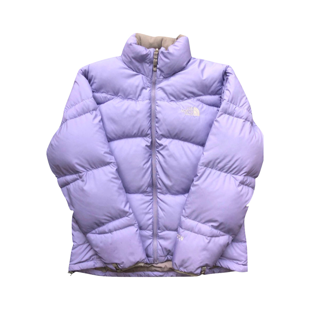 The North Face Womens 550 Lilac Purple Puffer Jacket