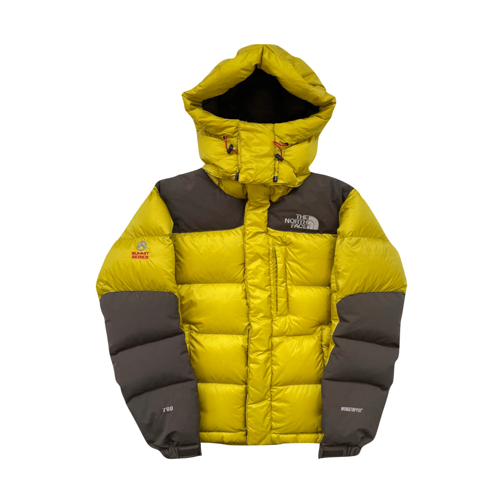 The North Face Pale Yellow  Summit Series Puffer Jacket