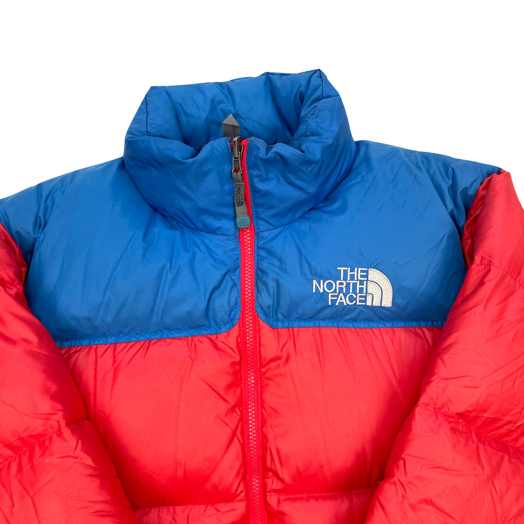 The North Face Red/Blue Puffer Jacket